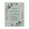Budget All in One Eucalyptus Sage Wedding Flyer