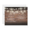 Budget All In One Rustic Photo Wedding Invite