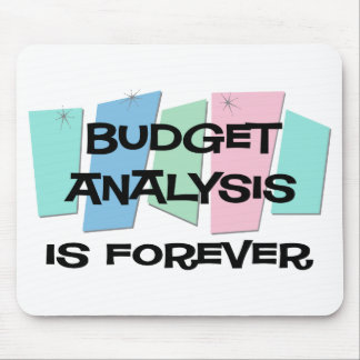 Budget Analysis Is Forever Mouse Pad