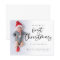 Budget Baby First Christmas Custom Photo Card