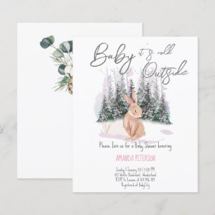 Budget Baby It's Cold Outside winter baby shower
