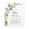 Budget Baby Shower Greenery Eucalyptus Invitations