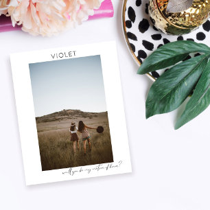 Budget Be My Matron of Honour Photo Proposal Scri