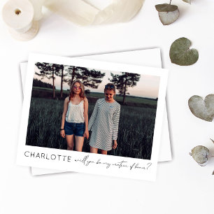 Budget Be My Matron of Honour Photo Proposal Scrip