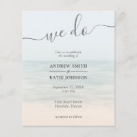 Budget Beach Front Vintage Hawaiian Wedding