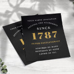 Budget Birthday Invitation Black And Gold Flyer<br><div class="desc">Celebrate in style with our budget birthday invitation! Perfect for any age and any year, this classic black and gold flyer is a great way to show off your special event. With an elegant font and a stylish colour palette, this unique invitation is perfect for any birthday celebration. Let us...</div>