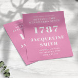 Budget Birthday Invitation Pink White Flyer<br><div class="desc">Make your birthday celebration even more special with this budget-friendly, personalized birthday flyer. With its beautiful pink and white design, this custom birthday invitation will make an impression that’s sure to last. Invite your guests in style and ensure that everyone will be there to celebrate with you. Make your birthday...</div>