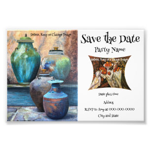Budget Birthday Party Invitation DT Photo Print