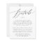 Budget Black Calligraphy Details on back Wedding