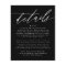 Budget Black The Wedding Details on back
