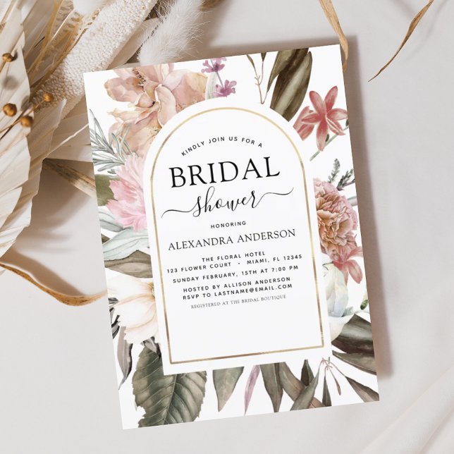 Budget Boho Dusty Pink Burgundy Bridal Shower (Creator Uploaded)