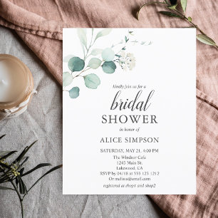 Budget Boho Eucalyptus Feuilles Fête des mariées