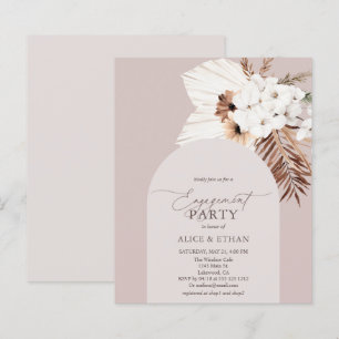 Budget Boho Séché Palm Feuilles d'engagement