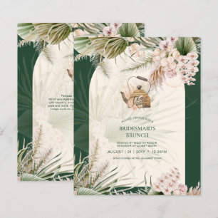 BUDGET Boho TEA PARTY Pampas Grass Bridal Shower