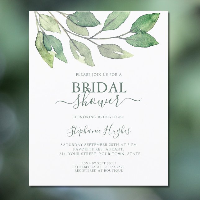 Budget Botanical Bridal Shower (Creator Uploaded)