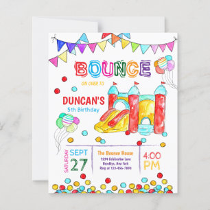 BUDGET Bounce on over Trampoline Park Birthday