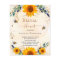 Budget Bridal Shower sunflower bees eucalyptus 