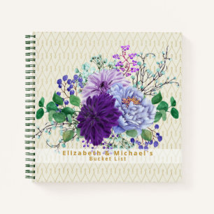 BUDGET Bucket List Couples Adventure Keepsake Notebook