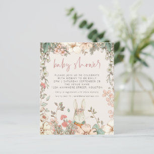 Budget Bunny Script Girl Baby Shower