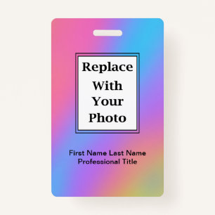 Budget Business Employee Photo ID Badges