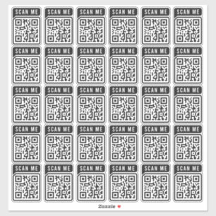 Budget Business Scan Me QR Code Modern Simple