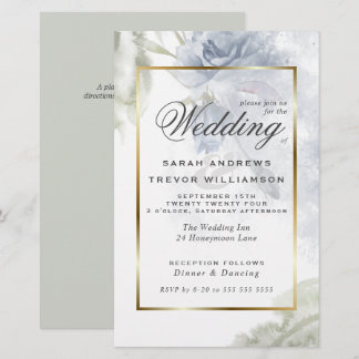 Budget but Beautiful Rustic Blue Roses