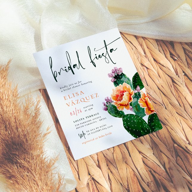 Budget Cactus Flowers Bold Fiesta Bridal Shower (Creator Uploaded)