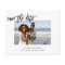 Budget Calligraphy Uno Photo Save the Date
