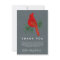 BUDGET Cardinal Sympathy Funeral Thank You Note Ca