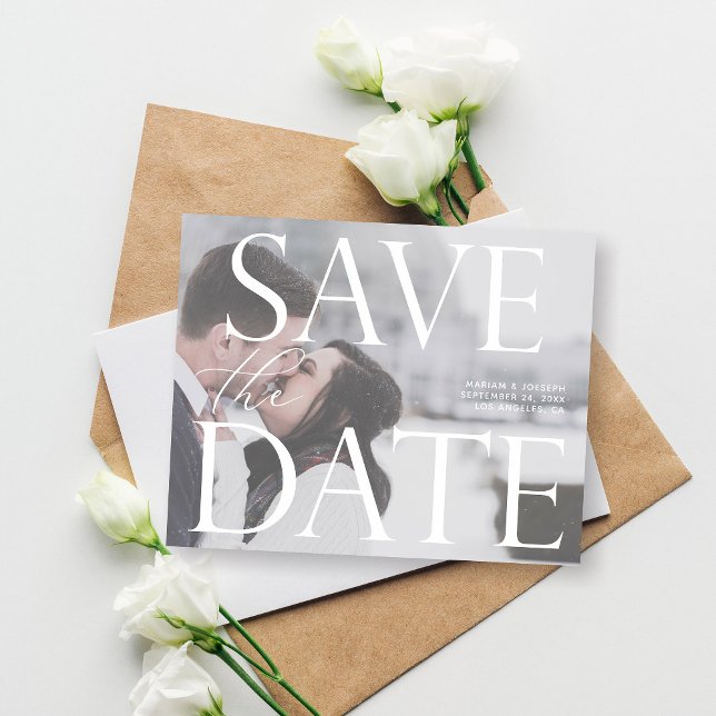 Budget Chic Photo LG Save the Date (Creator Uploaded)