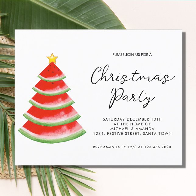Budget Christmas Party Invitation (Creator Uploaded)