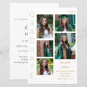 Budget Colour Glow- G & White Graduate 6 Photo MED