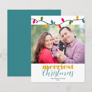 Budget Colourful Christmas Lights Holiday Photo