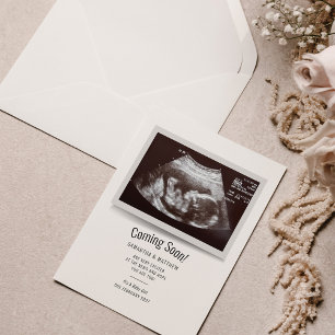 Budget Coming Soon Ultrasound Photo Pregnancy