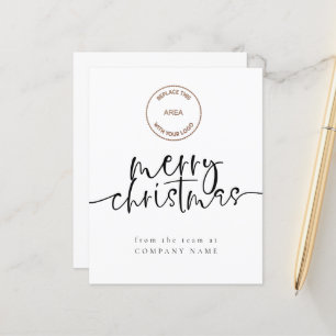 Budget Company Logo Any Colour Merry Christmas Car