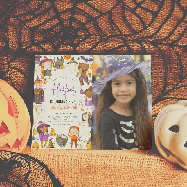 Budget Costume Girl Halloween Birthday Party Photo (Creator Uploaded)