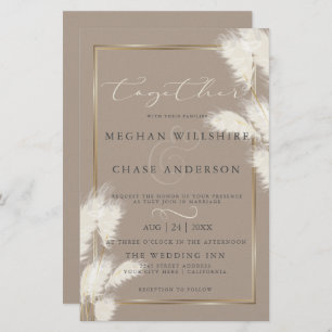 Budget Custom Abby1 Elegant Ivory Pampas Grass