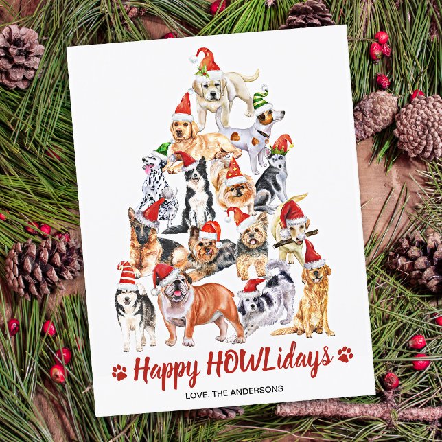 Budget Dog Lover Pet Business Christmas Card (Creator Uploaded)