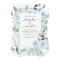 Budget Dusty Blue Floral Greenery Wedding