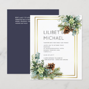 BUDGET  Dusty Blue Wedding Eucalyptus Greenery