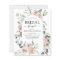 Budget Dusty Pink Floral Bridal Shower Invitation