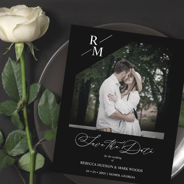 Budget Elegant Black Photo Sophisticated Wedding (Creator Uploaded)