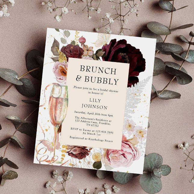 Budget Elegant Brunch & Bubbly Pink Bridal Shower (Creator Uploaded)