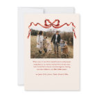 Budget Elegant Red Bow Christmas Two Photo