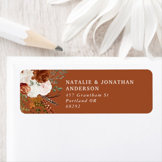 Budget élégant vert et mariage à fleurs en terre c (En situation)