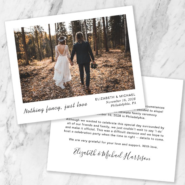 Budget Elopement Now Party Later Photo Wedding (Creator Uploaded)