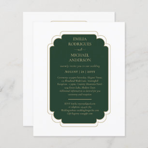 BUDGET Emerald Green Monochrome Text 