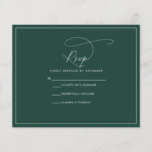 Budget Emerald RSVP  Flyer