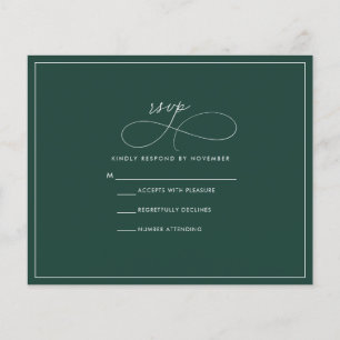 Budget Emerald RSVP Flyer