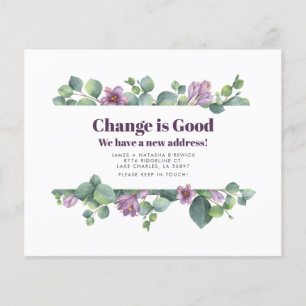 Budget Eucalyptus Address Change Announcement